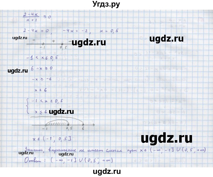 ГДЗ (Решебник к учебнику 2022) по алгебре 9 класс Макарычев Ю.Н. / упражнение / 305(продолжение 2)