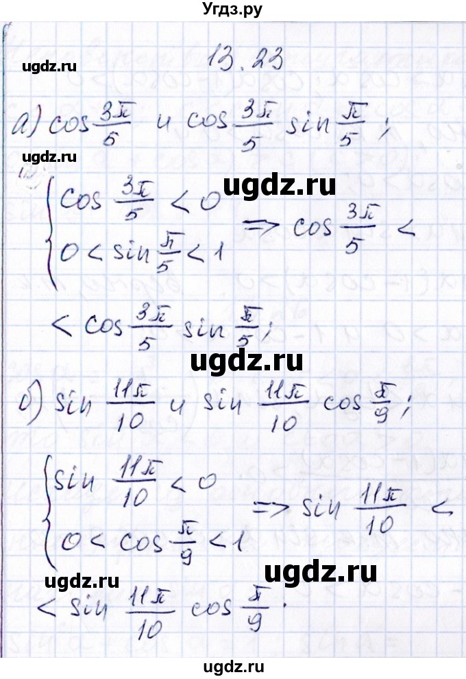 ГДЗ (Решебник №1) по алгебре 8 класс (задачник) Галицкий М.Л. / § 13 / 13.23