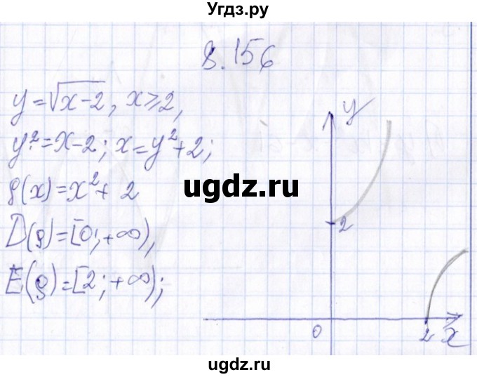 ГДЗ (Решебник №1) по алгебре 8 класс (задачник) Галицкий М.Л. / § 8 / 8.156