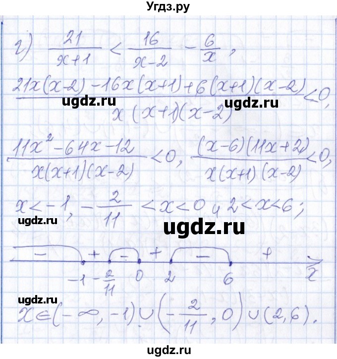 ГДЗ (Решебник №1) по алгебре 8 класс (задачник) Галицкий М.Л. / § 8 / 8.80(продолжение 3)