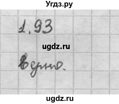 ГДЗ (Решебник) по алгебре 10 класс Никольский С.М. / § 1. действительные числа. / 1.93