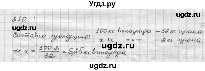 ГДЗ (Решебник) по алгебре 10 класс Никольский С.М. / Задания для повторения / 210