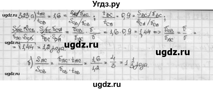 ГДЗ (Решебник) по алгебре 10 класс Никольский С.М. / Задания для повторения / 323