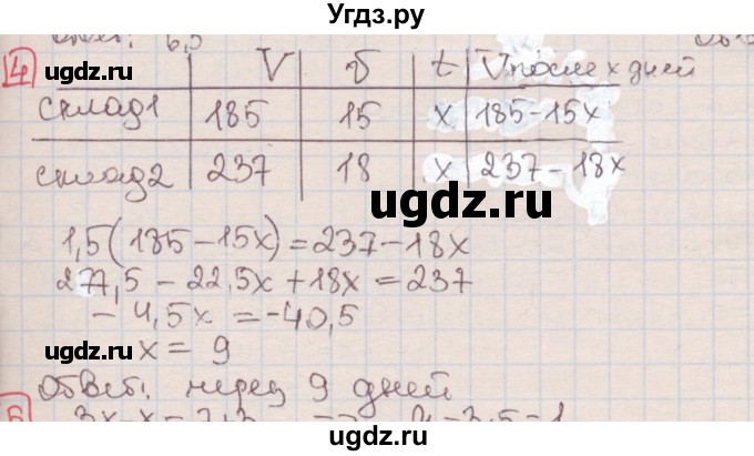 ГДЗ (Решебник) по алгебре 7 класс (дидактические материалы ) Феоктистов И.Е. / контрольные работы / контрольная работа №4 / вариант 1 / 4