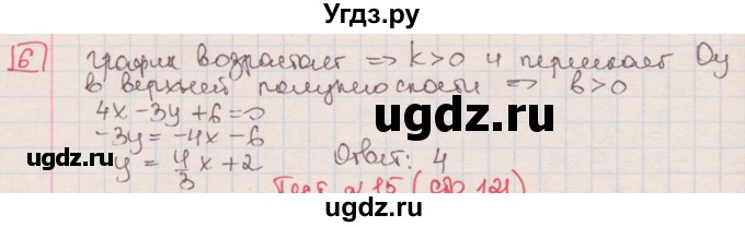 ГДЗ (Решебник) по алгебре 7 класс (дидактические материалы ) Феоктистов И.Е. / тесты / тест 14 / вариант 2 / 6