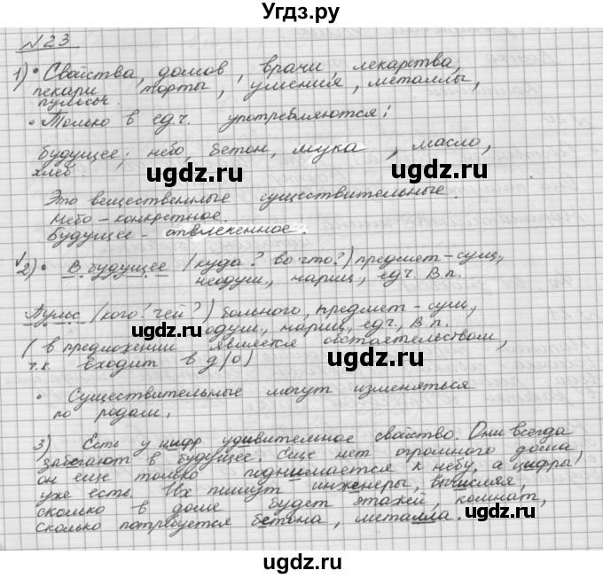 ГДЗ (Решебник) по русскому языку 5 класс Шмелев А.Д. / глава-6 / упражнение / 23