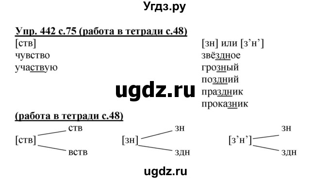 ГДЗ (Решебник) по русскому языку 2 класс (рабочая тетрадь) М.С. Соловейчик / часть 2 (страница) / 48