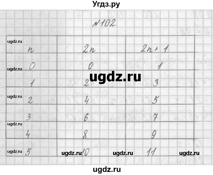 ГДЗ (Решебник) по математике 4 класс (рабочая тетрадь) Захарова О.А. / часть 1. задание / 102