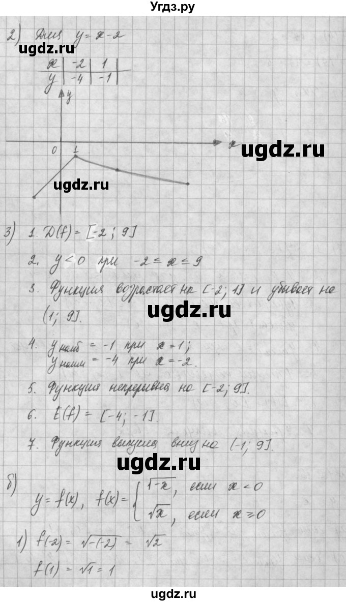 ГДЗ (Решебник) по алгебре 8 класс (задачник) А.Г. Мордкович / § 12 номер / 15(продолжение 2)