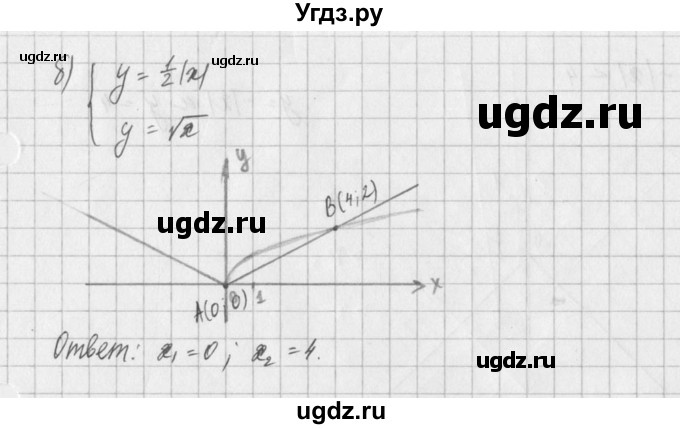 ГДЗ (Решебник) по алгебре 8 класс (задачник) А.Г. Мордкович / § 16 номер / 52(продолжение 2)