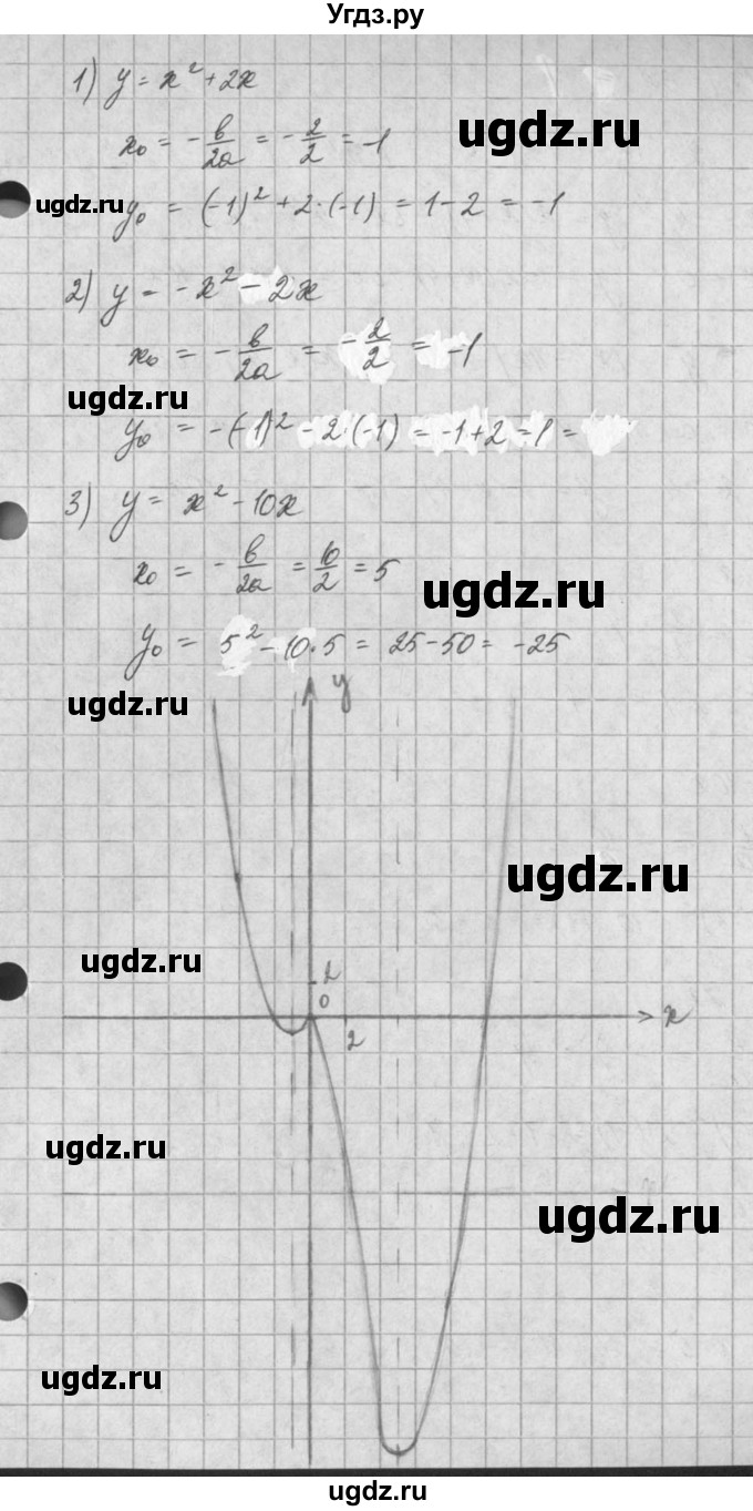 ГДЗ (Решебник) по алгебре 8 класс (задачник) А.Г. Мордкович / § 23 номер / 19(продолжение 3)