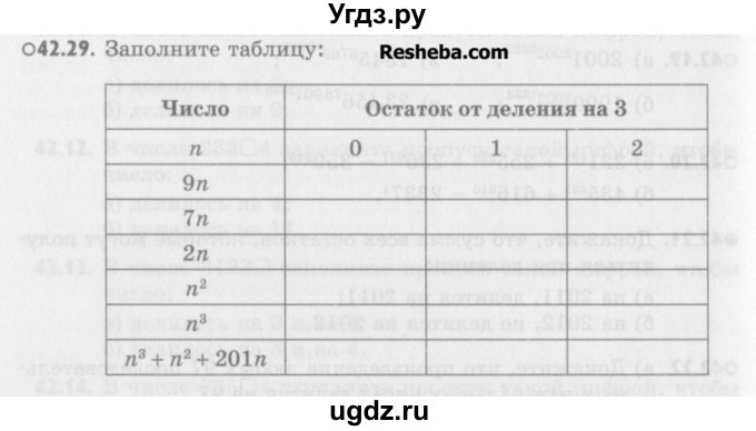 ГДЗ (Учебник) по алгебре 8 класс (задачник) А.Г. Мордкович / § 42 номер / 29