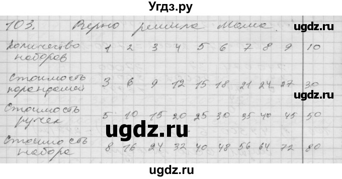 ГДЗ (Решебник) по математике 4 класс Истомина Н.Б. / часть 2 / 103