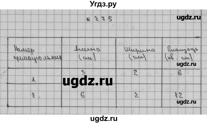 ГДЗ (Решебник) по математике 3 класс Чекин А.Л. / часть 2 / 275