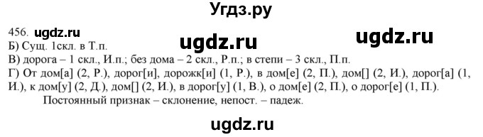 ГДЗ (Решебник) по русскому языку 3 класс Нечаева Н.В. / часть 2 / упражнение / 456