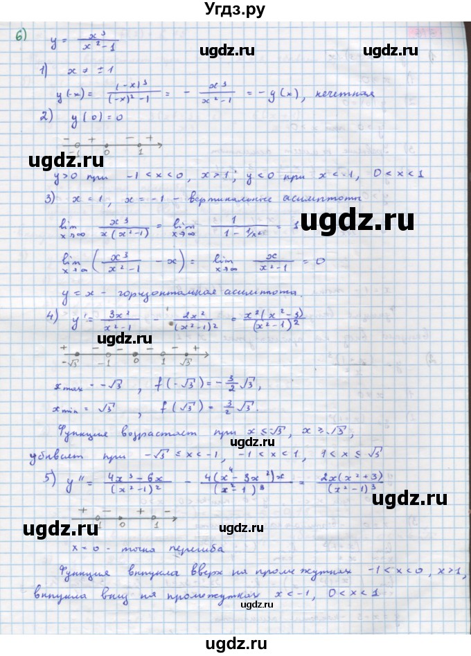 ГДЗ (Решебник) по алгебре 11 класс Колягин Ю.М. / упражнение-№ / 315(продолжение 6)