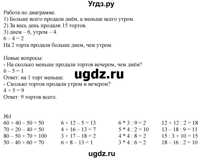 ГДЗ (Решебник к учебнику 2019) по математике 2 класс Дорофеев Г. В. / часть 1. страница / 140