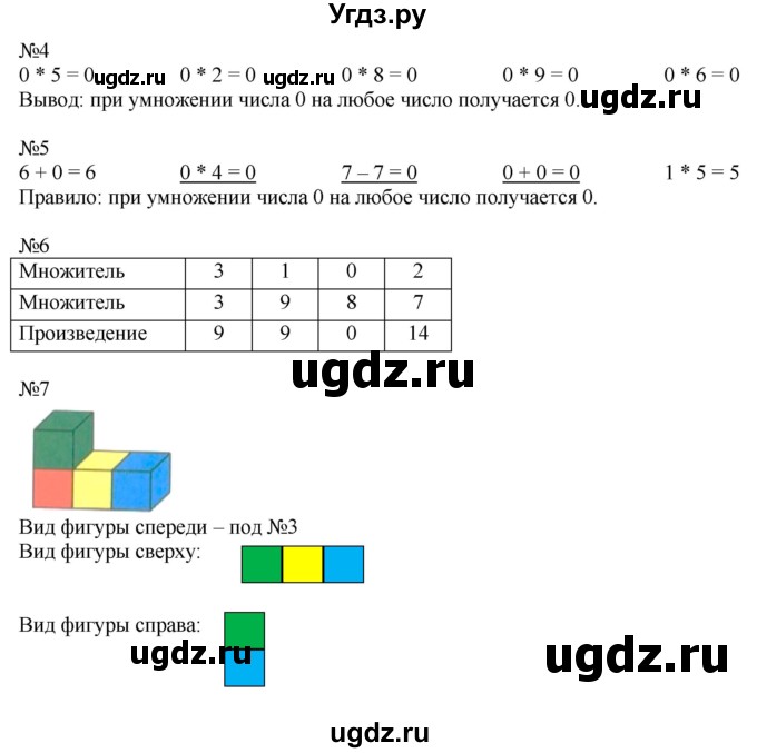 ГДЗ (Решебник к учебнику 2016) по математике 2 класс Дорофеев Г. В. / часть 1. страница / 60