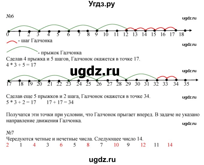 ГДЗ (Решебник к учебнику 2016) по математике 2 класс Дорофеев Г. В. / часть 2. страница / 71(продолжение 3)