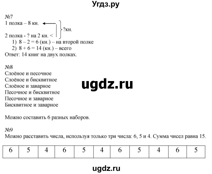 ГДЗ (Решебник к учебнику 2019) по математике 2 класс Дорофеев Г. В. / часть 1. страница / 22(продолжение 2)