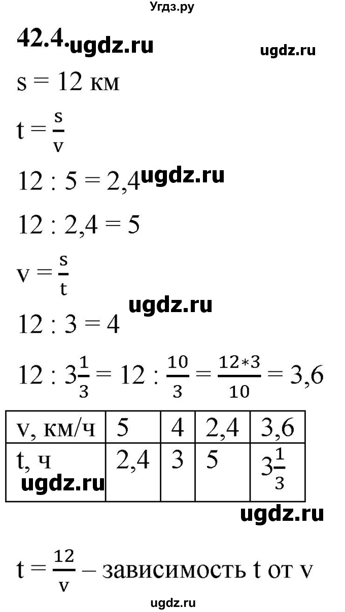 ГДЗ (Решебник к учебнику 2022) по алгебре 7 класс Мерзляк А.Г. / § 42 / 42.4