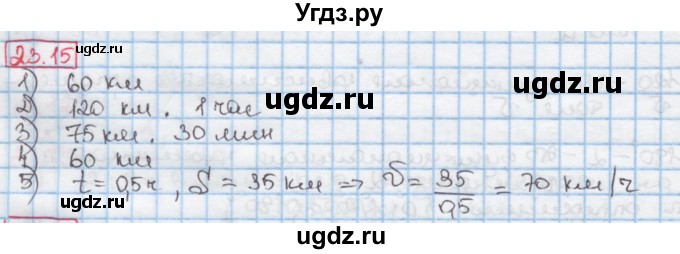 ГДЗ (Решебник к учебнику 2016) по алгебре 7 класс Мерзляк А.Г. / § 23 / 23.15