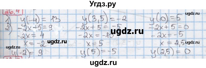 ГДЗ (Решебник к учебнику 2016) по алгебре 7 класс Мерзляк А.Г. / § 26 / 26.4