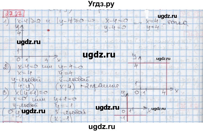 ГДЗ (Решебник к учебнику 2016) по алгебре 7 класс Мерзляк А.Г. / § 27 / 27.27