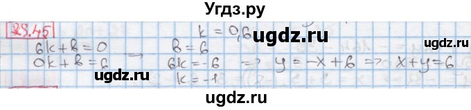 ГДЗ (Решебник к учебнику 2016) по алгебре 7 класс Мерзляк А.Г. / § 28 / 28.45