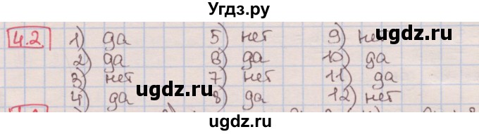 ГДЗ (Решебник к учебнику 2016) по алгебре 7 класс Мерзляк А.Г. / § 4 / 4.2