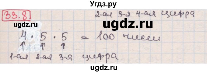 ГДЗ (Решебник к учебнику 2016) по алгебре 7 класс Мерзляк А.Г. / § 33 / 33.8