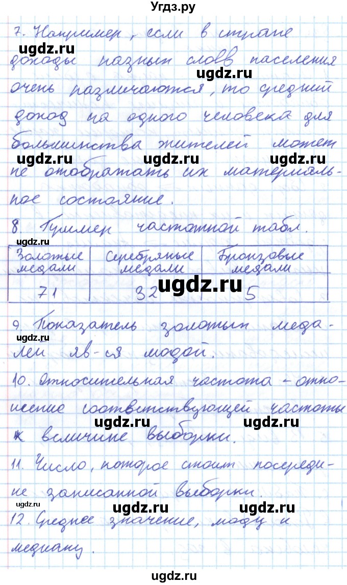 ГДЗ (Решебник к учебнику 2016) по алгебре 7 класс Мерзляк А.Г. / вопросы / §34(продолжение 2)