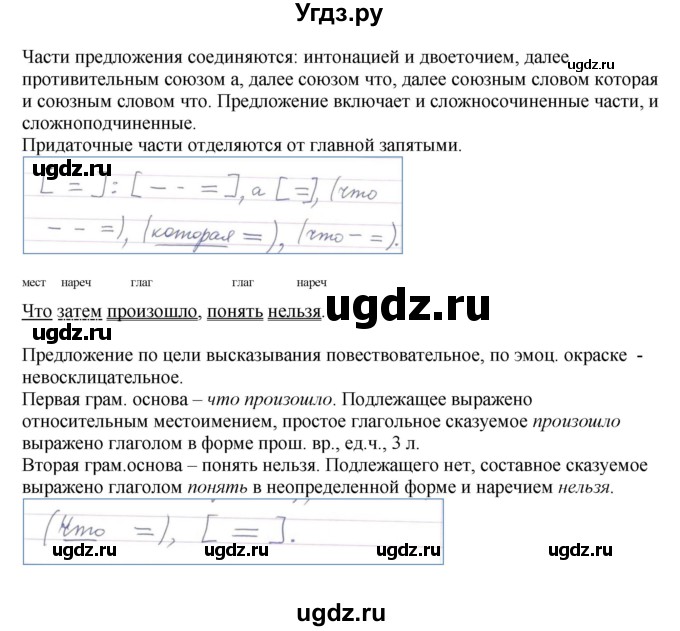 ГДЗ (Решебник к учебнику 2014) по русскому языку 9 класс Е.А. Быстрова / часть 1 / упражнение / 136 (136)(продолжение 6)