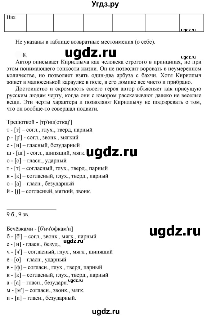 ГДЗ (Решебник к учебнику 2022) по русскому языку 9 класс Е.А. Быстрова / часть 1 / упражнение / 86 (86)(продолжение 4)