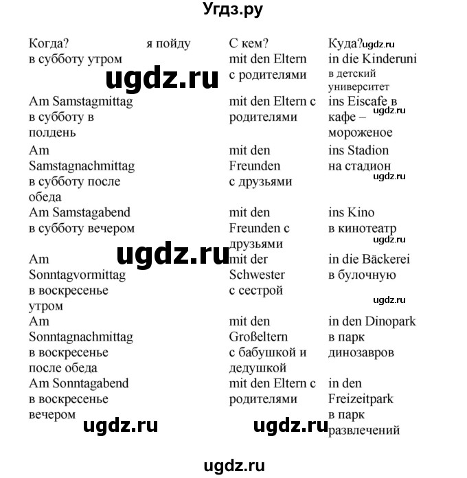 ГДЗ (Решебник) по немецкому языку 5 класс (рабочая тетрадь Wunderkinder) Яцковская Г.В. / страница номер / 122(продолжение 2)