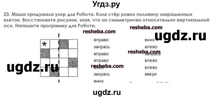 ГДЗ (решебник) по информатике 7 класс (икт рабочая тетрадь) Л.Л. Босова / глава 3 номер / 23