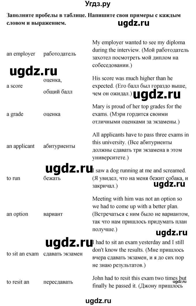 ГДЗ (Решебник) по английскому языку 11 класс (рабочая тетрадь Happy English) Кауфман К.И. / часть 1. страница номер / 5