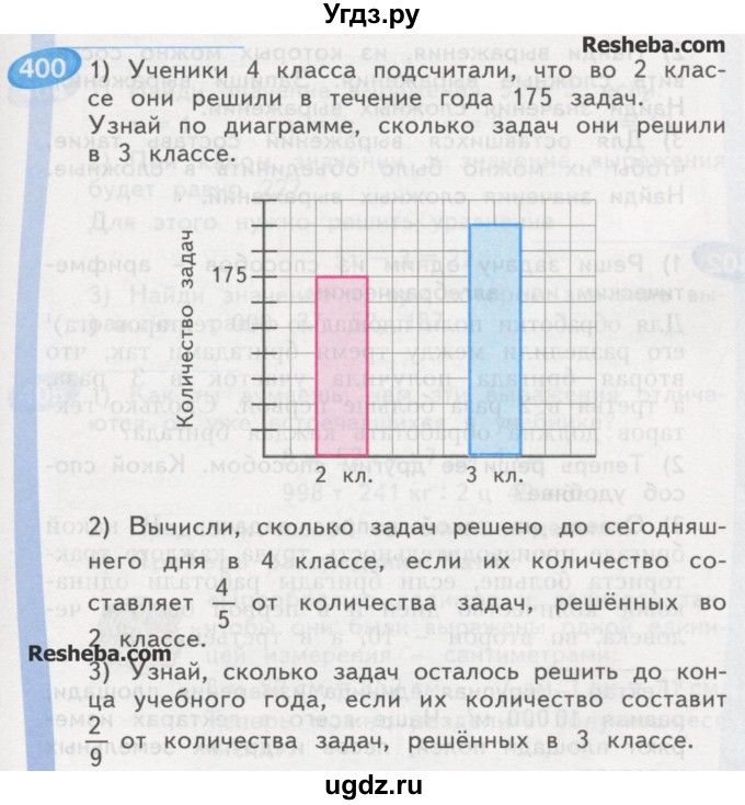 ГДЗ (Учебник) по математике 4 класс Аргинская И.И. / упражнение / 400