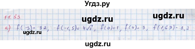 ГДЗ (Решебник к задачнику) по алгебре 11 класс (Учебник, Задачник ) Мордкович А.Г. / § 11 номер / 11.53(продолжение 2)