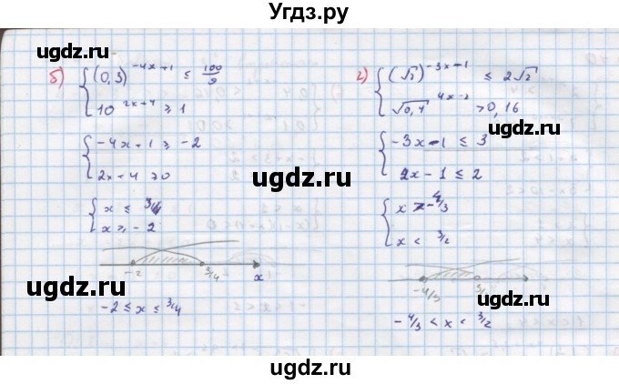 ГДЗ (Решебник к задачнику) по алгебре 11 класс (Учебник, Задачник ) Мордкович А.Г. / § 13 номер / 13.41(продолжение 2)