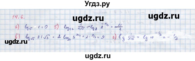 ГДЗ (Решебник к задачнику) по алгебре 11 класс (Учебник, Задачник ) Мордкович А.Г. / § 14 номер / 14.6