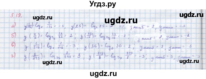 ГДЗ (Решебник к задачнику) по алгебре 11 класс (Учебник, Задачник ) Мордкович А.Г. / § 15 номер / 15.19