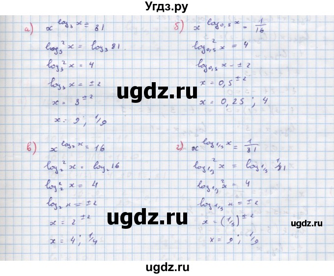 ГДЗ (Решебник к задачнику) по алгебре 11 класс (Учебник, Задачник ) Мордкович А.Г. / § 17 номер / 17.33