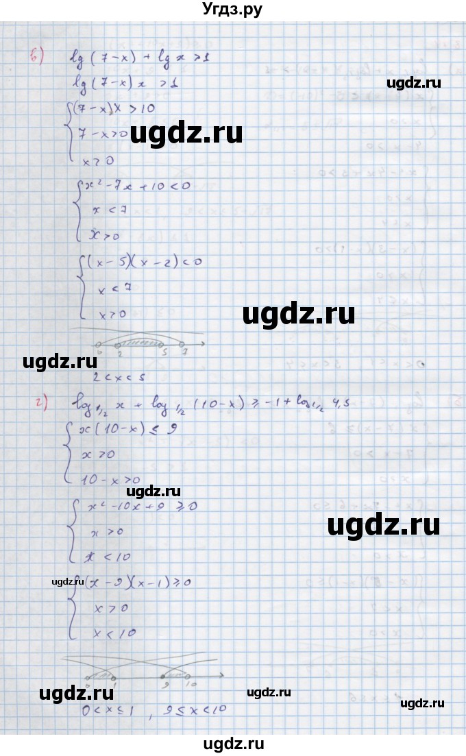 ГДЗ (Решебник к задачнику) по алгебре 11 класс (Учебник, Задачник ) Мордкович А.Г. / § 18 номер / 18.14(продолжение 2)