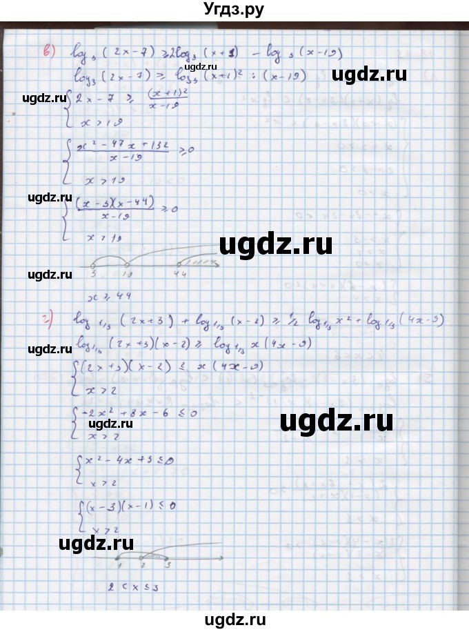 ГДЗ (Решебник к задачнику) по алгебре 11 класс (Учебник, Задачник ) Мордкович А.Г. / § 18 номер / 18.15(продолжение 2)