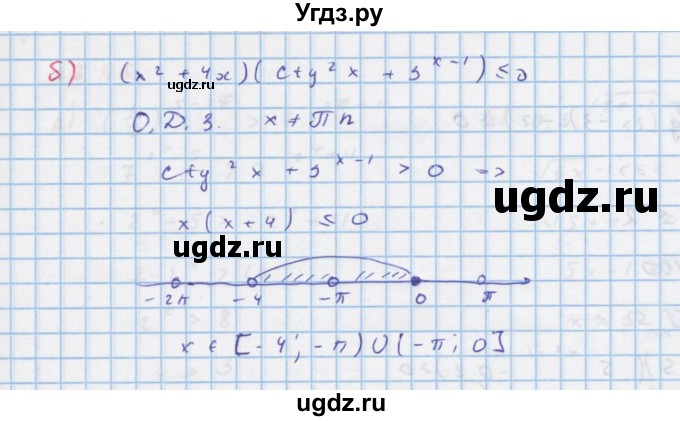 ГДЗ (Решебник к задачнику) по алгебре 11 класс (Учебник, Задачник ) Мордкович А.Г. / § 28 номер / 28.43(продолжение 2)