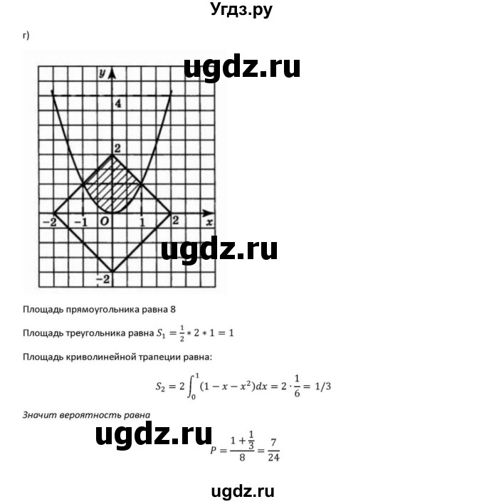 ГДЗ (Решебник к задачнику) по алгебре 11 класс (Учебник, Задачник ) Мордкович А.Г. / § 32 номер / 32.40(продолжение 2)