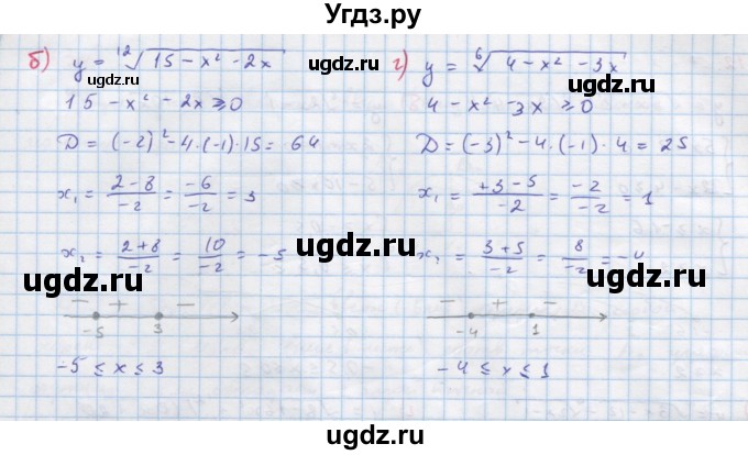 ГДЗ (Решебник к задачнику) по алгебре 11 класс (Учебник, Задачник ) Мордкович А.Г. / § 5 номер / 5.13(продолжение 2)