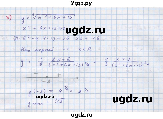 ГДЗ (Решебник к задачнику) по алгебре 11 класс (Учебник, Задачник ) Мордкович А.Г. / § 5 номер / 5.21(продолжение 2)