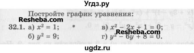 ГДЗ (Задачник) по алгебре 11 класс (Учебник, Задачник ) Мордкович А.Г. / § 32 номер / 32.1